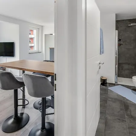 Апартаменти Cityoase Im Zentrum Mit 24-7 Self Check-in, Wlan & Smart Tv Кіль
